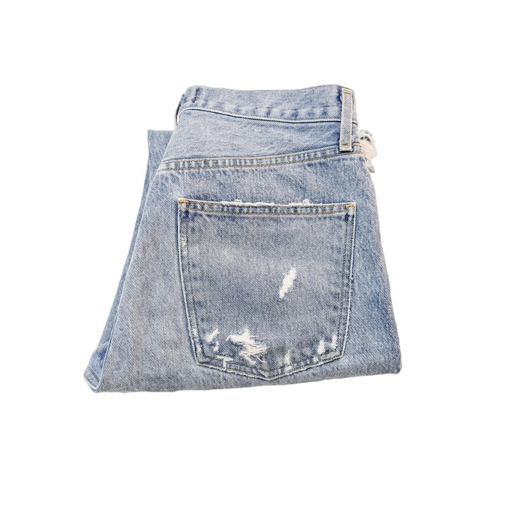 AGOLDE 90's Jean Button Down Light Wash Denim Jeans SIze 26